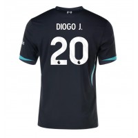 Camiseta Liverpool Diogo Jota #20 Visitante Equipación 2024-25 manga corta